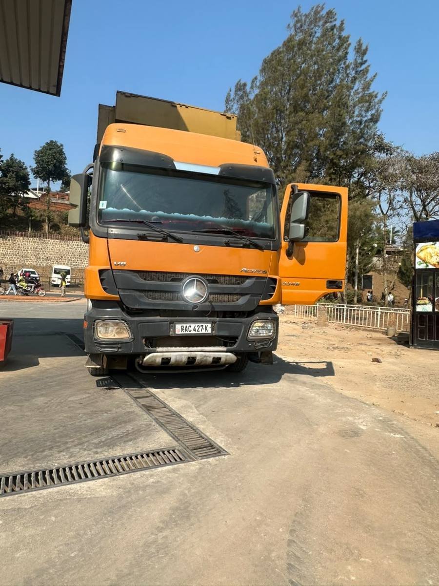 Megira heavy-duty tipper truck on site